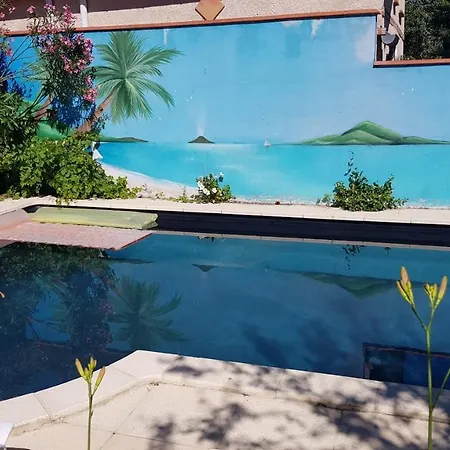 住宿加早餐酒店 2 Et Salle De Bain Un Oasis De Bien Etre Piscine Et Jardin Direct Gare Aeroport