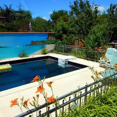 住宿加早餐酒店 2 Et Salle De Bain Un Oasis De Bien Etre Piscine Et Jardin Direct Gare Aeroport *